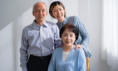 家族で話し合える資料とアドバイスをご提供